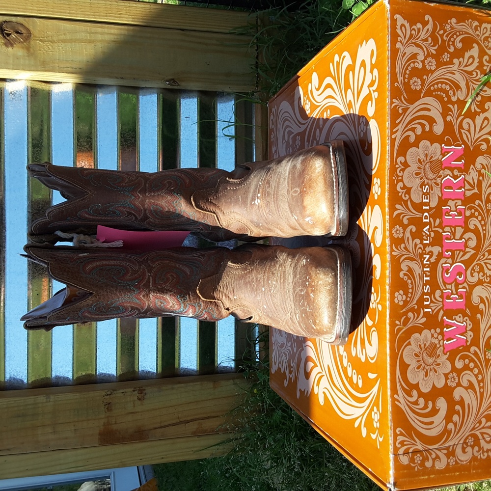 Justin Ladies Western Boots